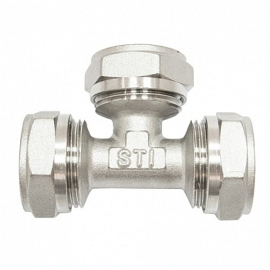 Тройник d16 мм, внутренняя резьба, STI
