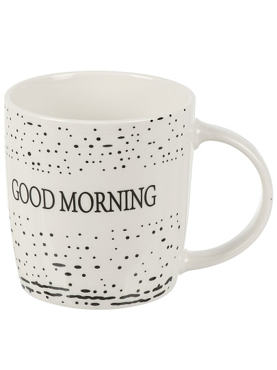 Кружка фарфор, 360 мл, Пожелание, МФК, MFK20365