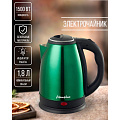 Чайник электрический Матрена, MA-002, зеленый, 1.8 л, 1500 Вт, скрытый нагревательный элемент, нержавеющая сталь - фото 5
