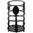Подставка для столовых приборов, металл, круглая, 10х10х16.5 см, черная, Вилка-ложка, Y4-6213 - фото 2