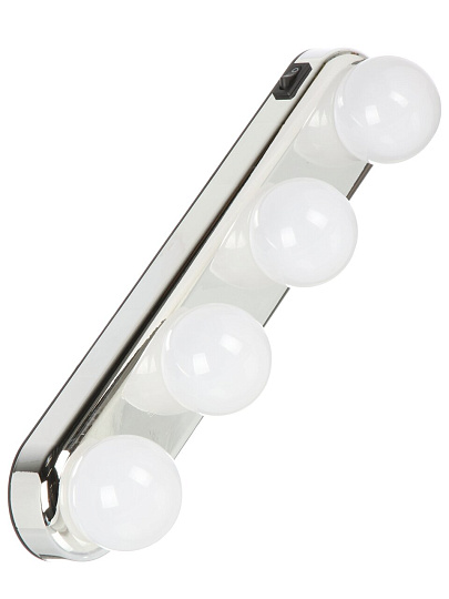 Подсветка для зеркал светодиодная, JazzWay, ML-L04-s, 3 Вт, 6500 К, 160 Лм, IP42, 30х6х6.5 см, серебро, 5036734