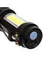 Фонарь ручной, встроенный аккумулятор, Облик, 208 Zoom, зарядка от USB, алюминий, черный, УТ-00000712 - фото 2