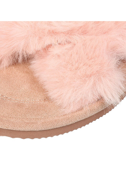 Тапки для женщин, полиэстер, в ассортименте, р. 41, открытые, 4577W-CH-O