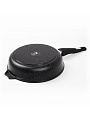 Сковорода литой алюминий, 26 см, антипригарное покрытие, Мечта, Гранит black Induction Pro, съемная ручка, индукция, 026802И - фото 11