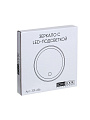 Зеркало настольное, 15 см, пластик, стекло, круглое, с LED-подсветкой, 4xAAA, USB-провод, ЮниLook, 301-256 - фото 6