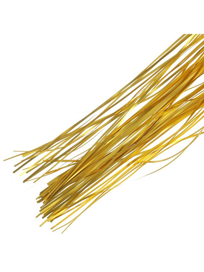 Дождик 20х100 см, золотой матовый, Xmas Dream, 20-100