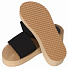 Обувь пляжная для женщин, бежевый, черная, р. 40, Каталония, T2022-518 - фото 4