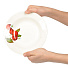 Тарелка суповая, керамика, 20 см, круглая, Вишня, Кубаньфарфор, 055/8 - фото 4