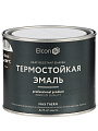Эмаль Elcon, термостойкая, быстросохнущая, кремнийорганическая, матовая, черная, 0.4 кг, 1200°С - фото 2