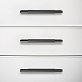 Ручка-скоба мебельная StahlBuro, AP2309-128, 2 шт., матовый черный, 16779