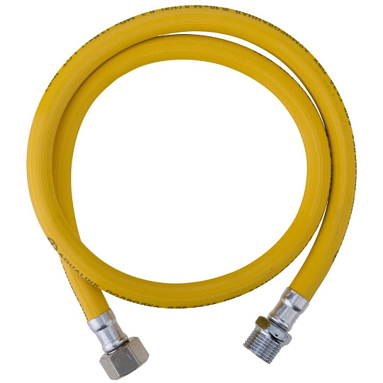 Подводка для газа 1/2&quot;х2 м, г-ш, ПВХ, AquaLink