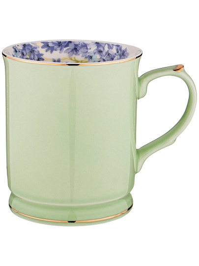Кружка фарфор, 420 мл, Времена года, Lefard, мятная