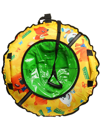 Санки-ватрушка Nika, Ми-ми-мишки, 80 см, 80 кг, с буксировочным тросом, с ручками, ТБ2-80/ММ