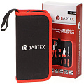 Набор слесарных инструментов Bartex, 6-гранный, металл, пластик, сумка, 22 предмета - фото 13