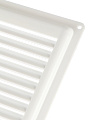 Решетка вентиляционная пластик, 200х200 мм, с сеткой, Viento, 2020ЭС - фото 2