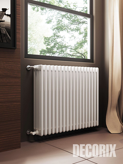 Эмаль аэрозольная, Decorix, для радиаторов, акриловая, глянцевая, белая, A21, 520 мл
