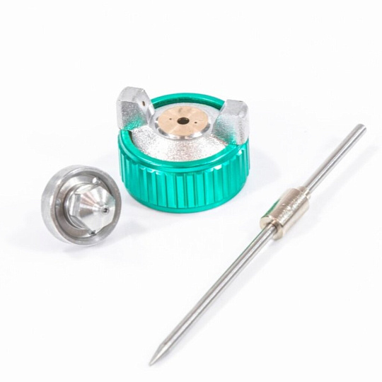 Краскопульт гравитационный, Stels, AG 810 HVLP, 113 л/мин, 0.1 л, с верхним бачком, 0.8, 1 мм, 57361