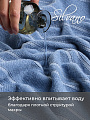 Набор полотенец 2 шт, 50x90, 70x140 см, 100% хлопок, 450 г/м2, Silvano, Рона, синий, Турция - фото 6