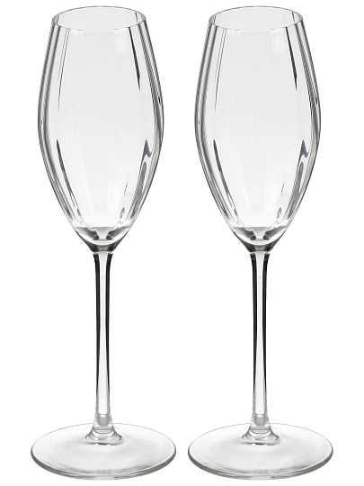 Бокал для шампанского, 200 мл, стекло, 2 шт, Luminarc, Serena Line, X2271