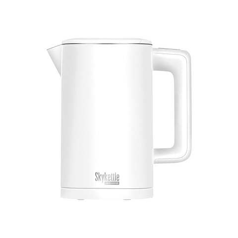 Чайник электрический Редмонд, SkyKettle KM231S, Strix, белый, 1.7 л, смарт, 2200 Вт, скрытый нагревательный элемент, пластик