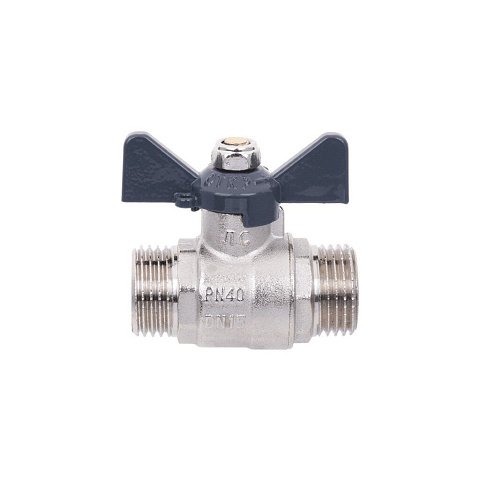 Кран для воды, 1", ш-ш, ручка-бабочка, AquaLink 2338
