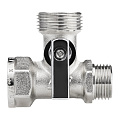 Кран для бытовых приборов, 1/2&amp;quot;х3/4&amp;quot;х1/2&amp;quot;, г-ш-ш, трехходовый, шаровой, MasterProf
