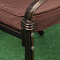 Мебель садовая Green Days, Джулия, стол, 60х73 см, 2 стула, подушка, алюминий литой, WKL-669 - фото 5