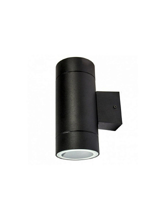 Светильник накладной светодиодный, Ecola, LED 8013A, GX53, на 2 лампочки, IP65, 20.5х14х9 см, черный, PB53C2ECH