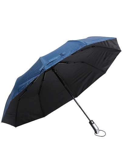 Зонт складной автомат, 10 спиц, 58 см, синий, Y4-11562
