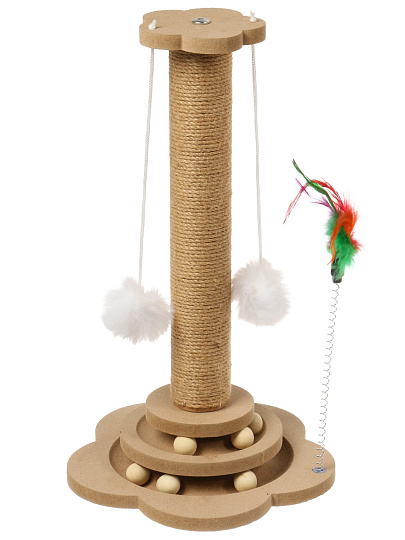 Когтеточка-столб 24х40 см, Y4-11434