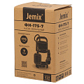 Насос дренажно-фекальный, Jemix, 550 Вт, глубина погружения 5 м, максимальный напор 7 м, 10.5 м³/ч, ФН-175-7 - фото 4
