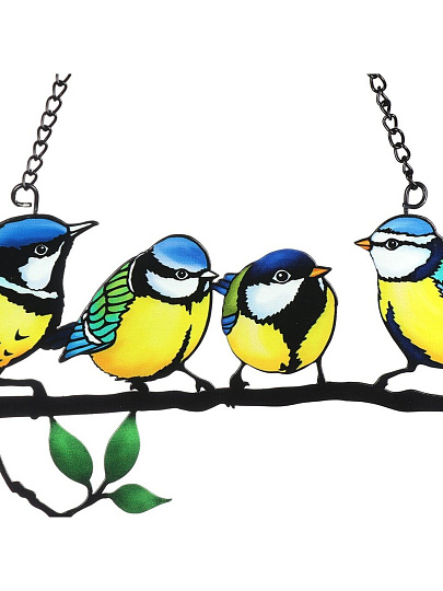 Украшение декоративное 30х15х14 см, подвесное, Птичка, Y4-8098
