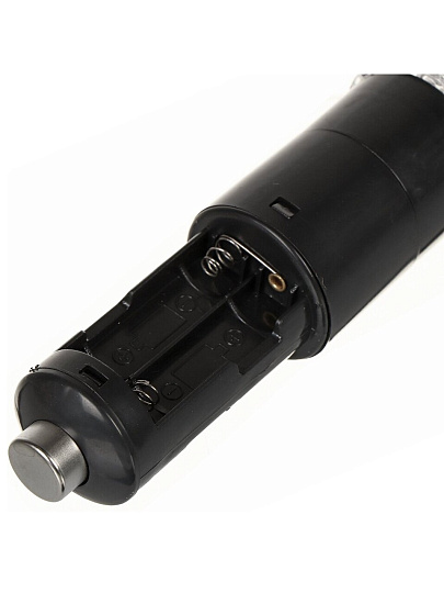 Электрическая мельница пластик, 22.5 см, для специй, черная, Y4-6197