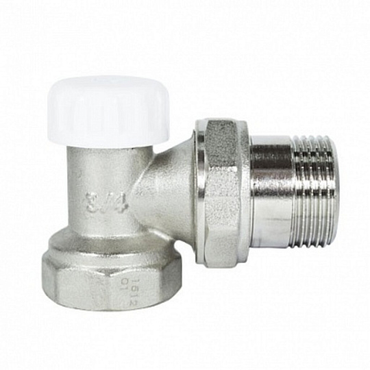 Клапан запорный 3/4&quot;, угловой, STI
