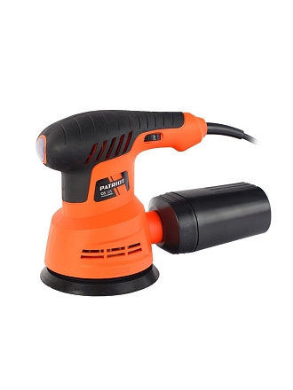 Эксцентриковая шлифовальная машина Patriot, OS 125, 270 Вт, 12000 об/мин, 24000 кол/мин, 125х125 мм