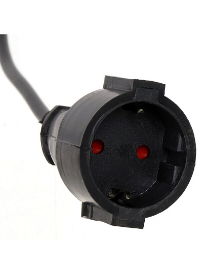 Удлинитель 1 гнездо, 16 м, 2х1.5 мм², на рамке, черный, Jett, РС-1, 157-016