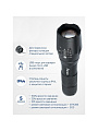 Фонарь ручной, встроенный аккумулятор, Feron, TH2400, зарядка от USB, алюминий, режим SOS, USB ZOOM, 41682 - фото 7
