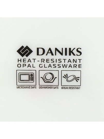 Салатник стеклокерамика, круглый, 18х6.5 см, 0.75 л, Анжелика, Daniks, BY13LTW70