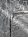 Плед 2-спальный, 180х200 см, велсофт жаккард, 100% полиэстер, Silvano, Камешки, серый, 180/002-RVR/LA - фото 11