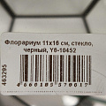 Флорариум 11х16 см, стекло, черный, Y6-10452 - фото 5