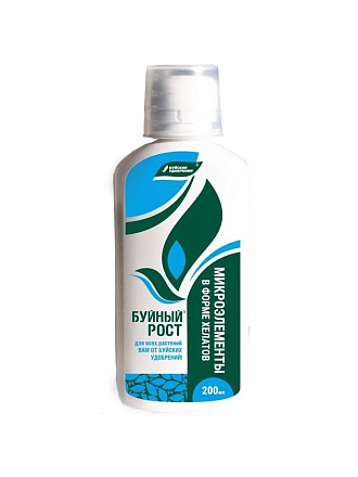 Удобрение Буйный рост, комплекс микроэлементов, 200 мл, БХЗ