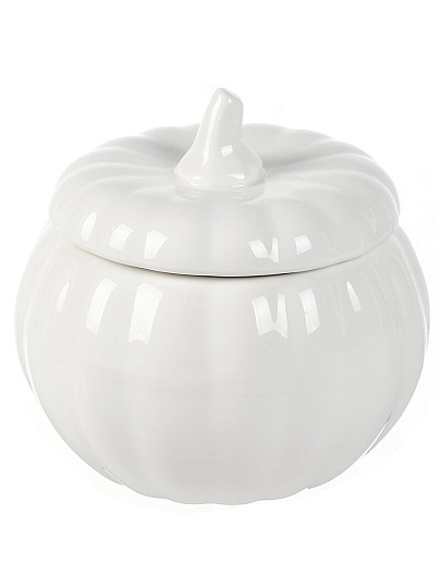 Горшок для запекания керамика, 0.42 л, 11х11х9см, Daniks, Тыква, Y4-7974/Y6-10217