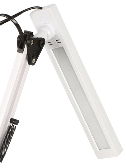 Светильник настольный, 5 Вт, белый, абажур белый, A010114, на подставке