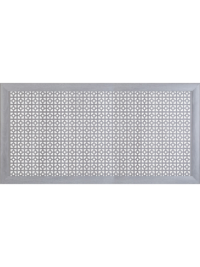 Экран для радиатора, МДФ, 1200х600 мм, дуб серый, Дамаско, Стильный Дом