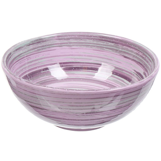 Салатник керамика, круглый, 18 см, 1 л, Лаванда Удачный, Борисовская керамика, ЛАВ00014131