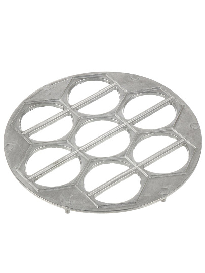 Варенница металл, 25 см, серебряная