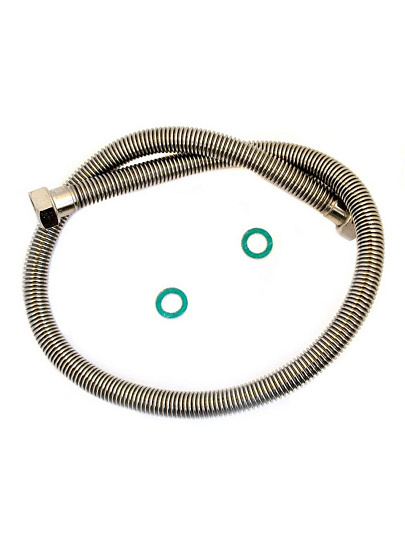 Подводка для газа 1/2''х0.6 м, г-г, сильфон, ELKA