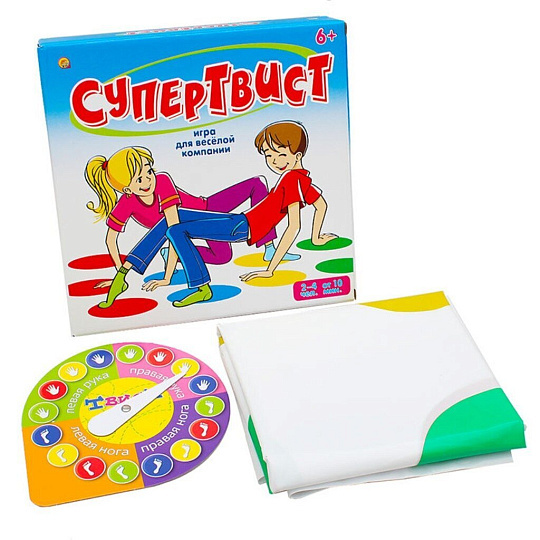 Настольная игра Рыжий кот, Супер Твист, картон, ИР-0066