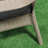 Мебель садовая Green Days, Эрика, бежевая, стол, 39х39х42 см, 2 стула, подушка серая, 247+220 - фото 8
