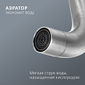 Смеситель для кухни, Aqwin, с картриджем, сатин, A40303S-2 - фото 3